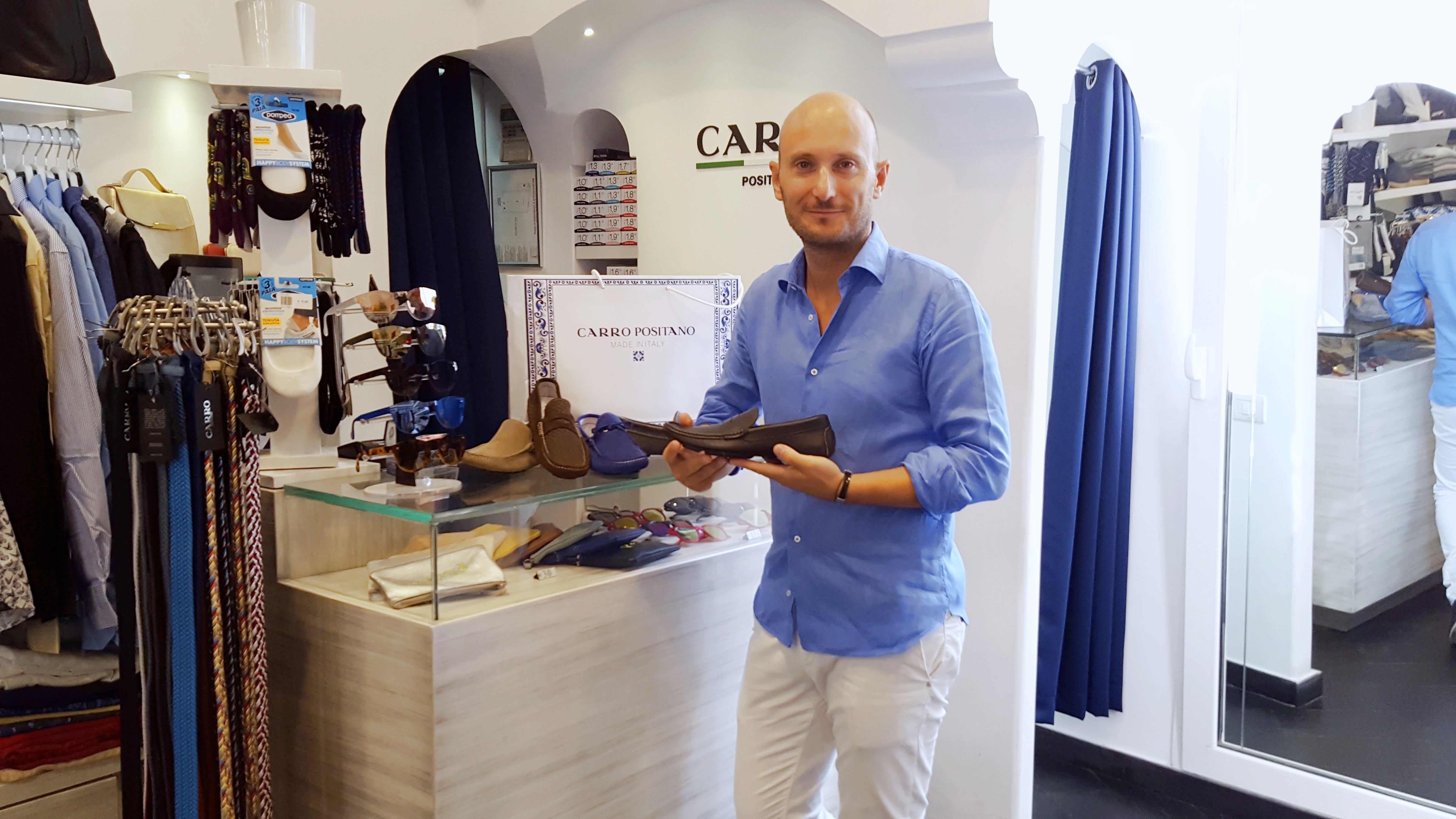 Italian handmade loafer from Carro Positano