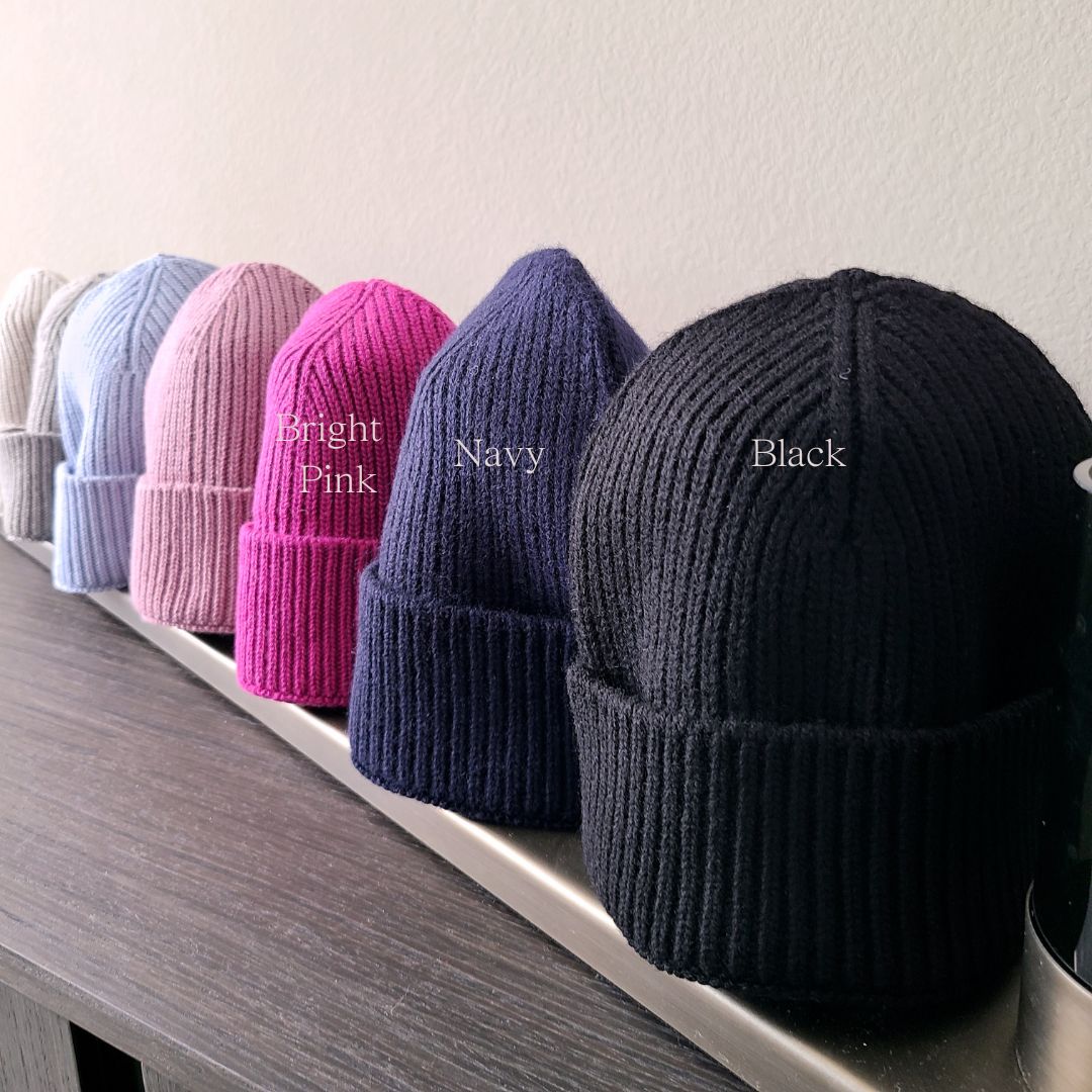 Italy made classic Knit beanie hat