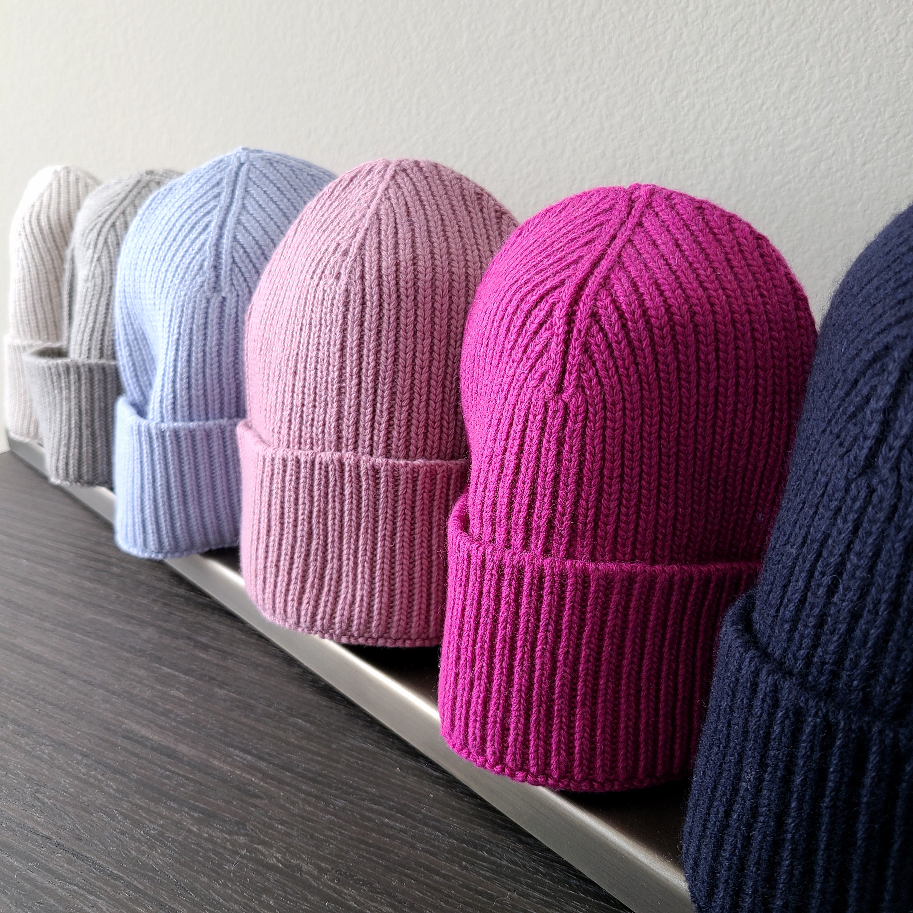Italy made classic Knit beanie hat