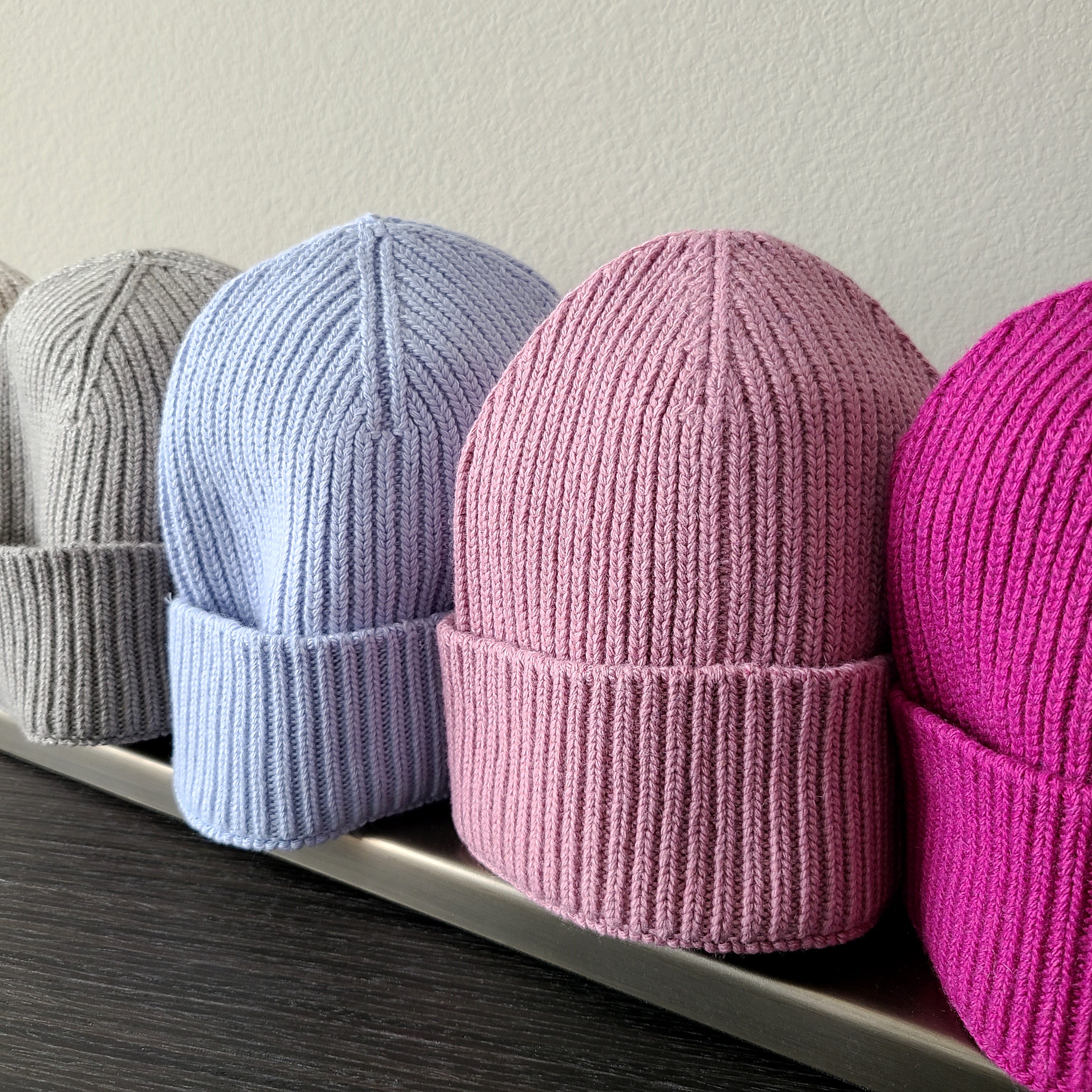 Italy made classic Knit beanie hat