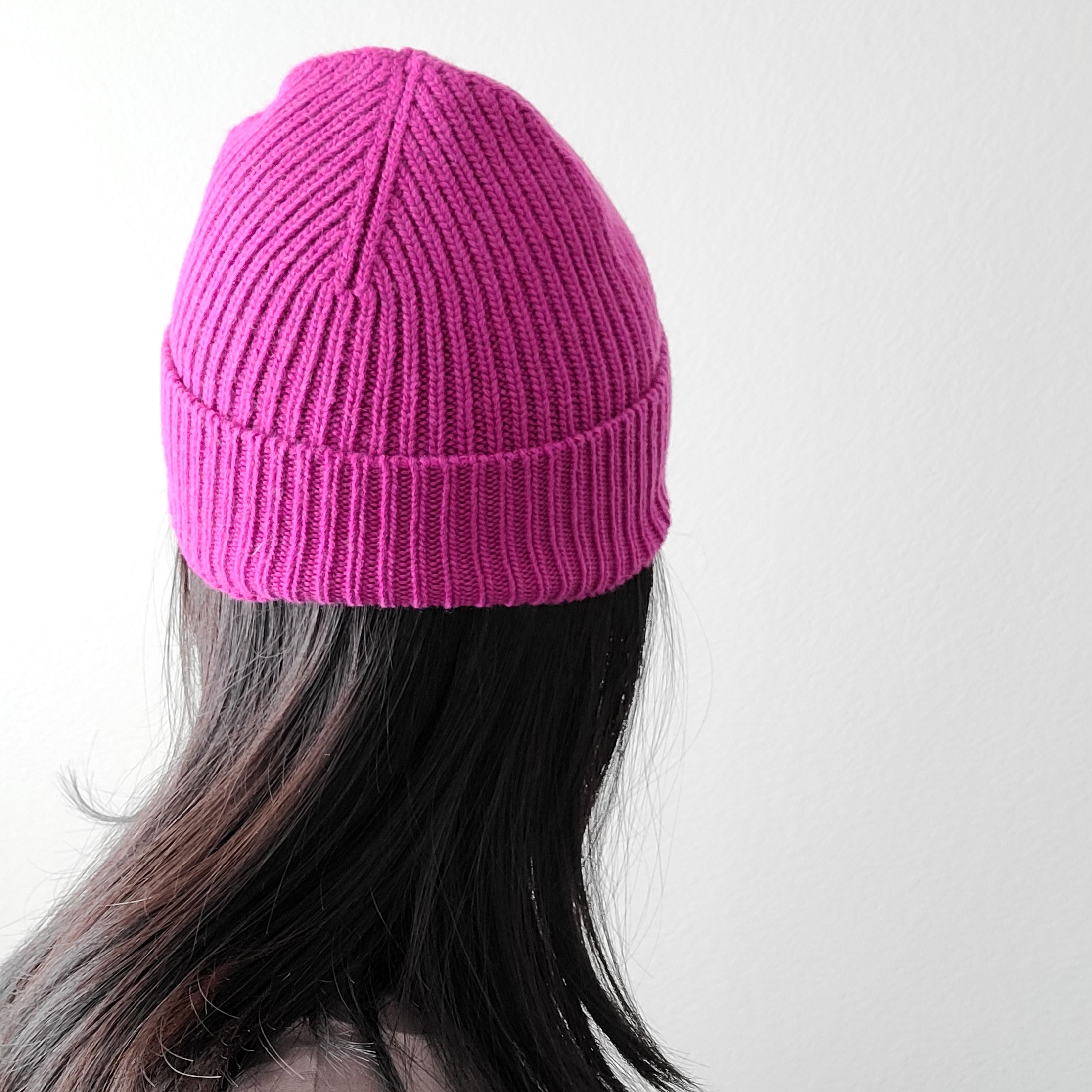 Italy made classic Knit beanie hat