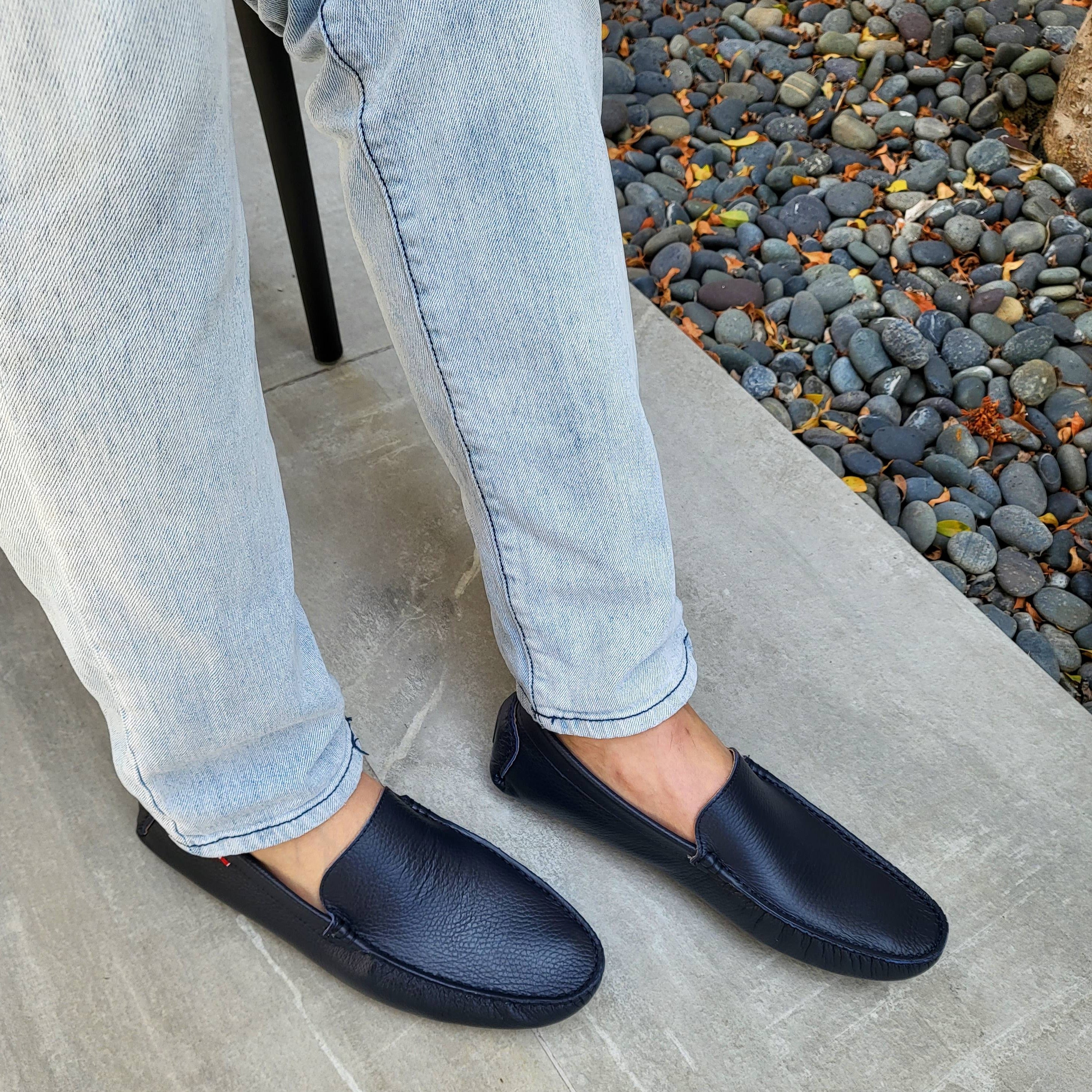 Carro Positano 200 Mens Premium Italian handmade leather loafers