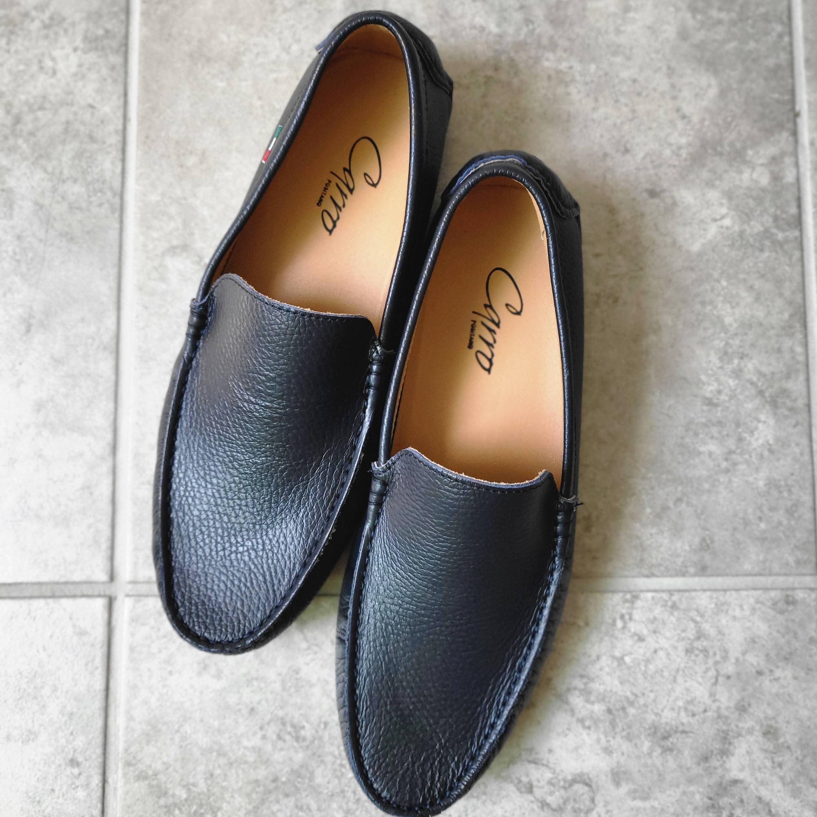 Carro Positano 200 Mens Premium Italian handmade leather loafers