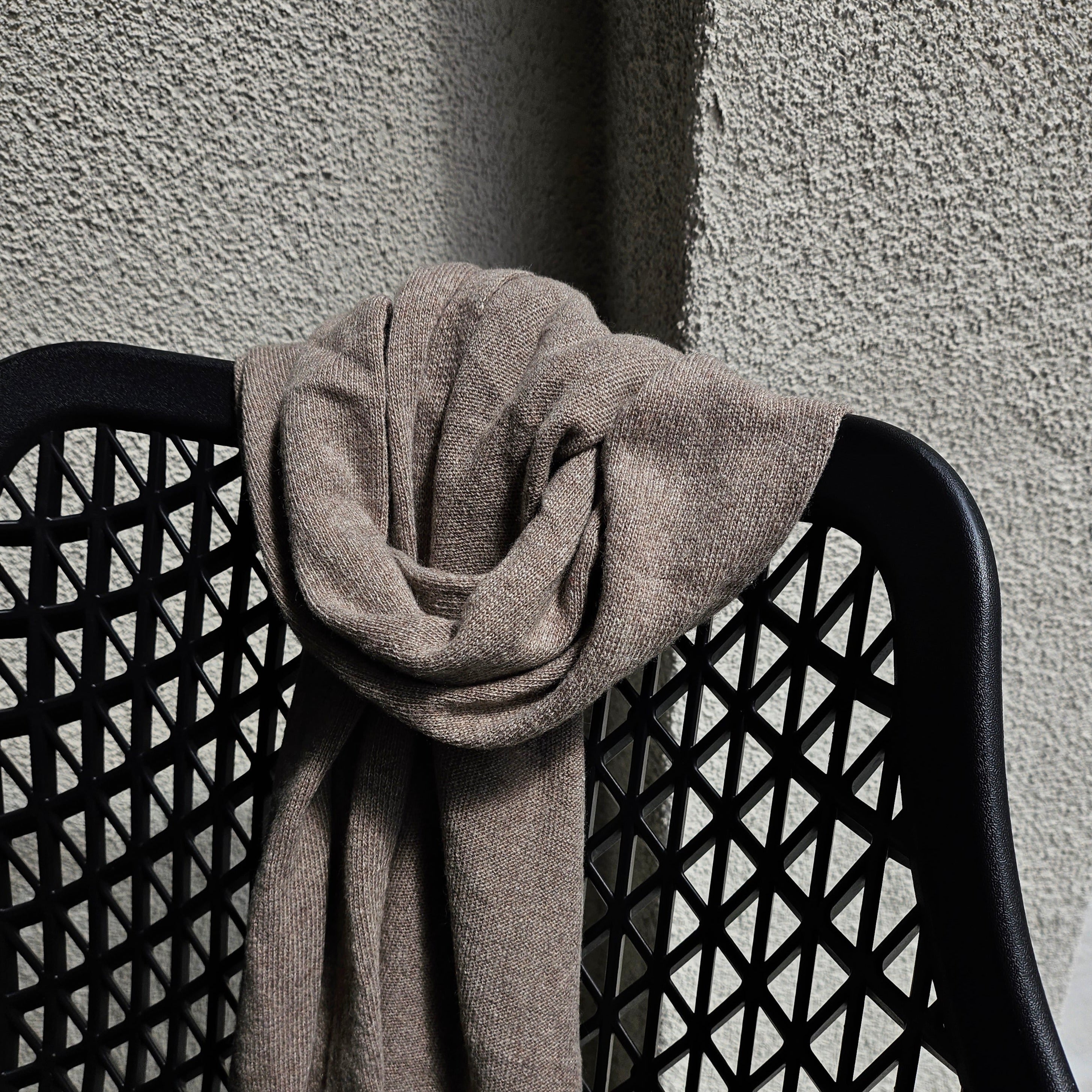 Italy made classic Cashmere Wool Shawl