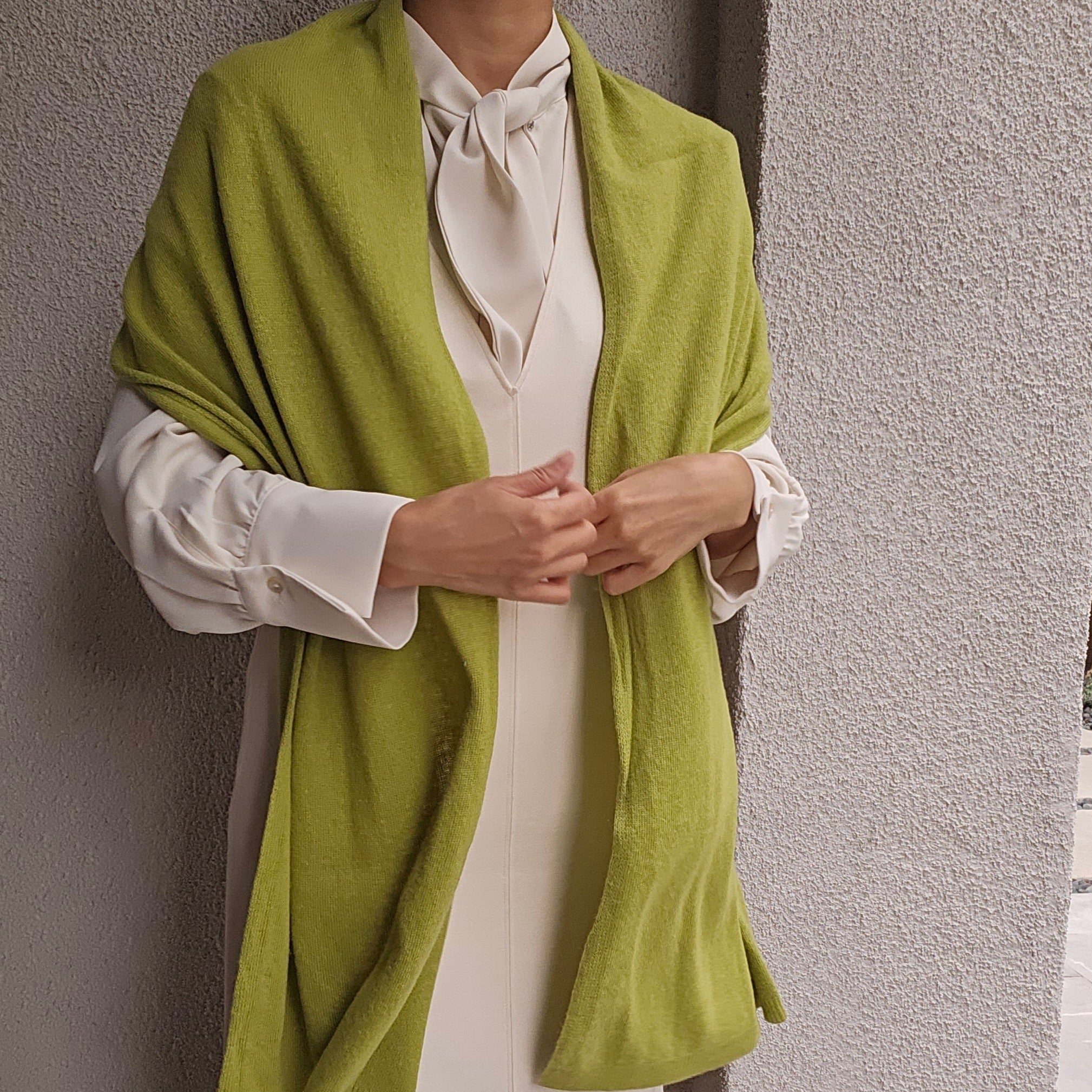 Italy made classic Cashmere Wool Shawl