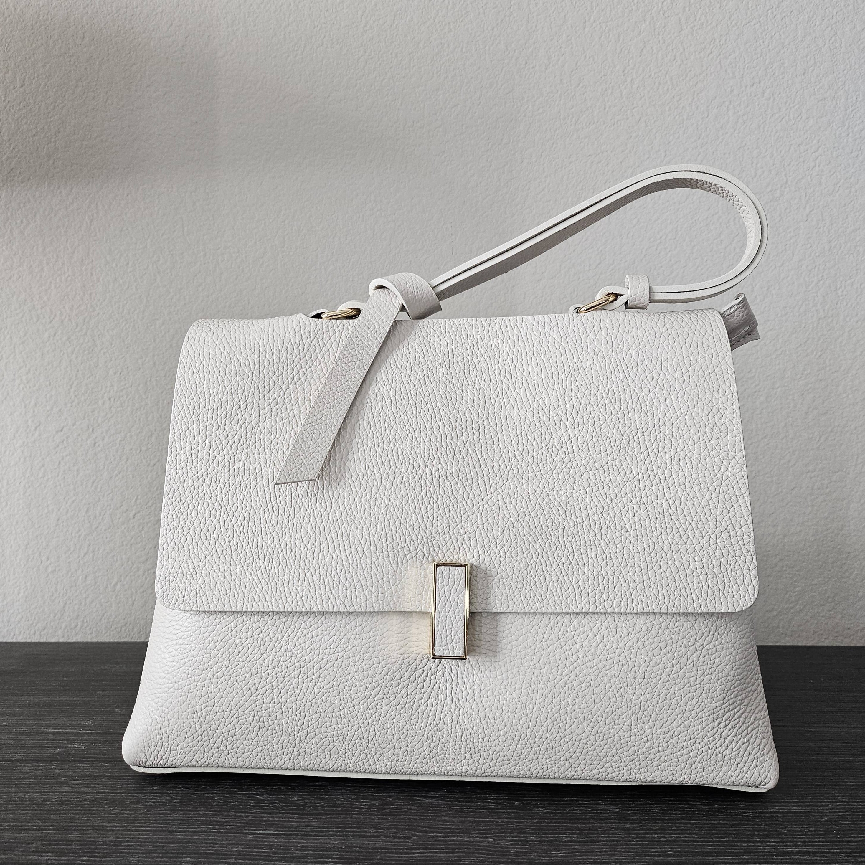 Iminglobal Italy Leather Shoulder cross flap Marco tote bag