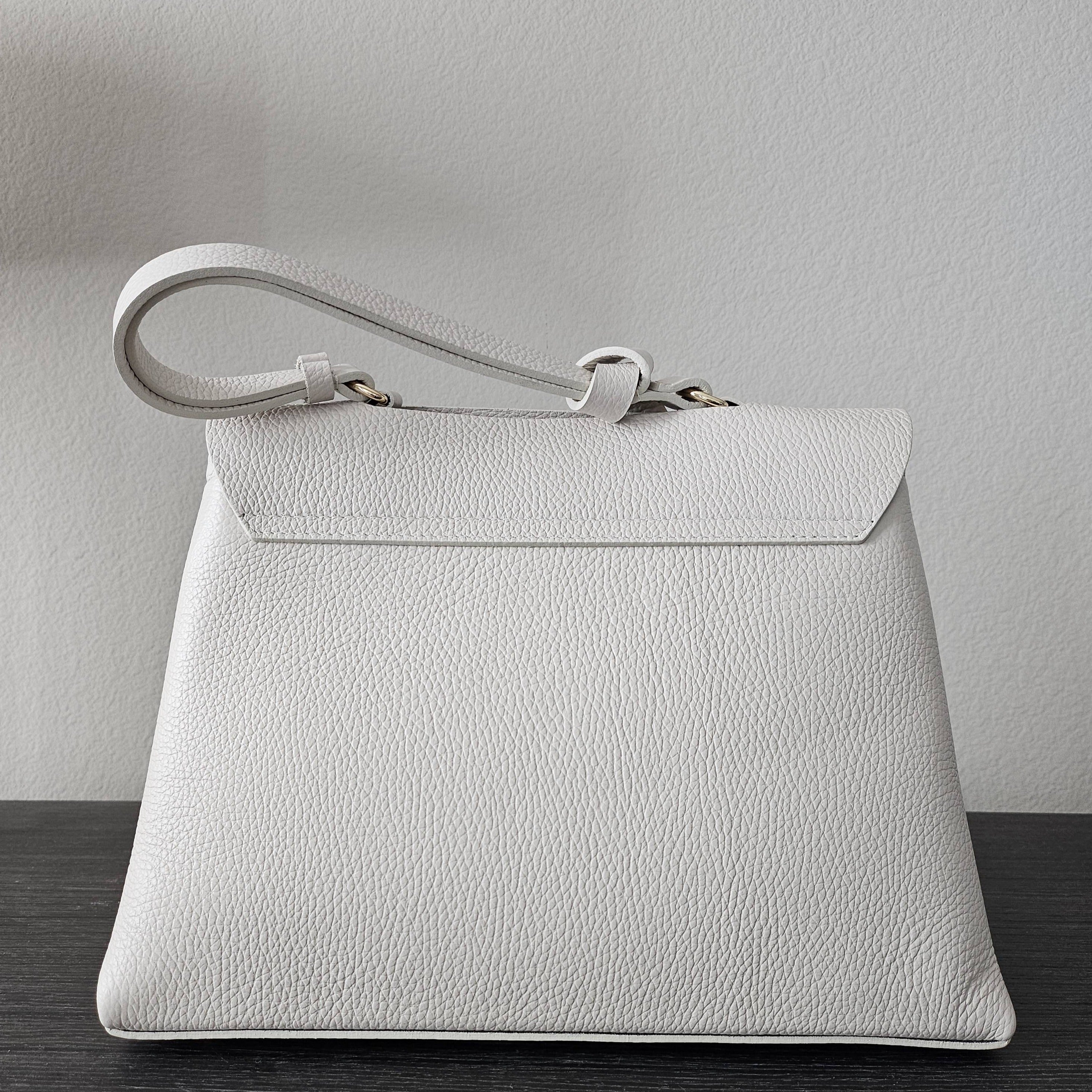 Iminglobal Italy Leather Shoulder cross flap Marco tote bag