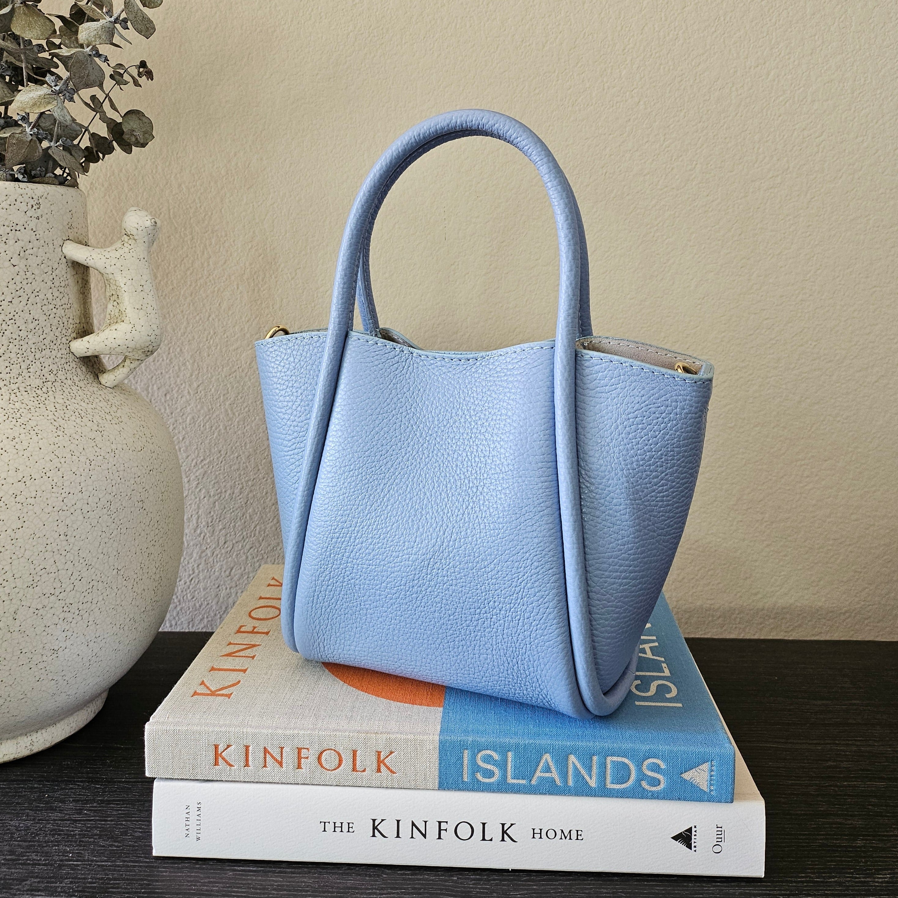 Iminglobal Italian genuine leather Isabella Leather tote