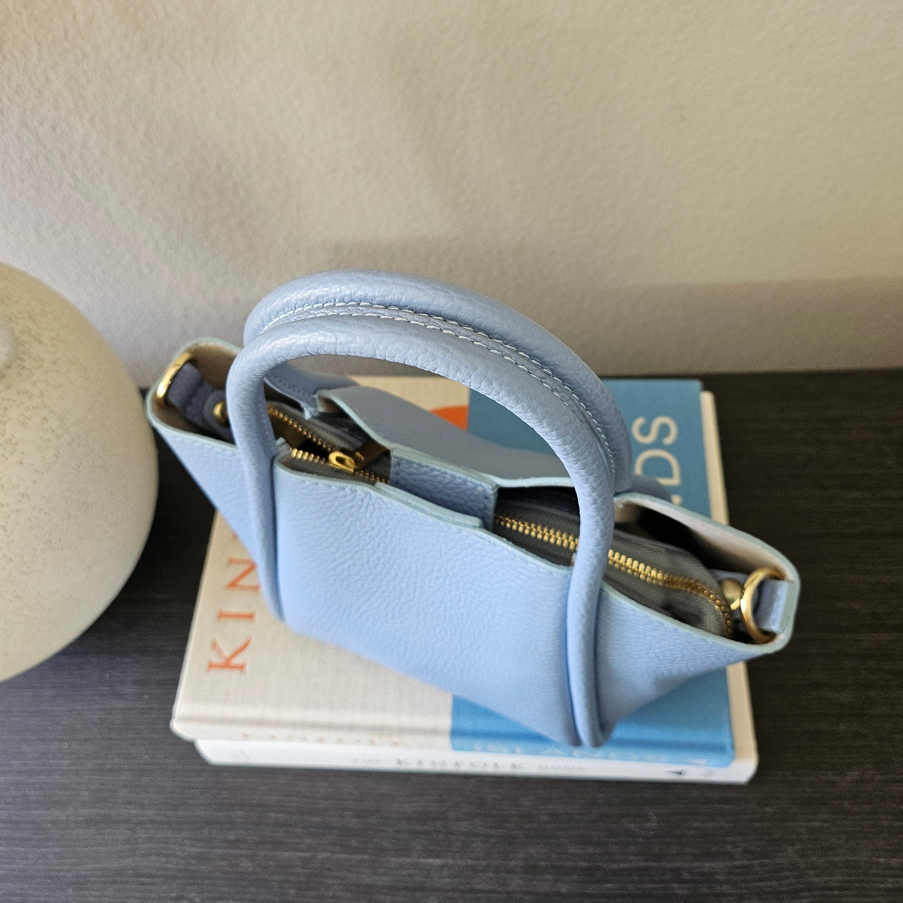 Iminglobal Italian genuine leather Isabella Leather tote