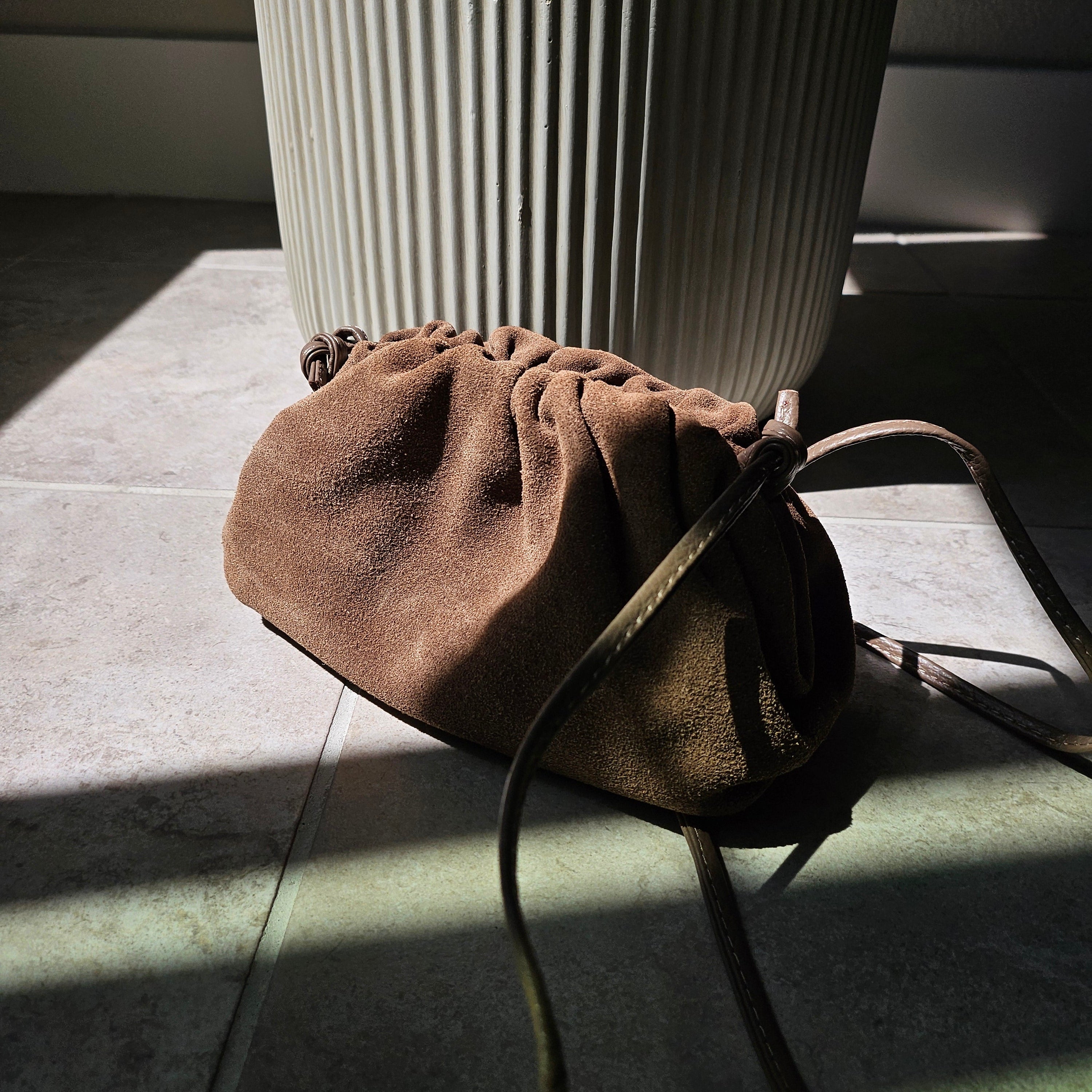 Carro Positano suede Mini Clutch 85487