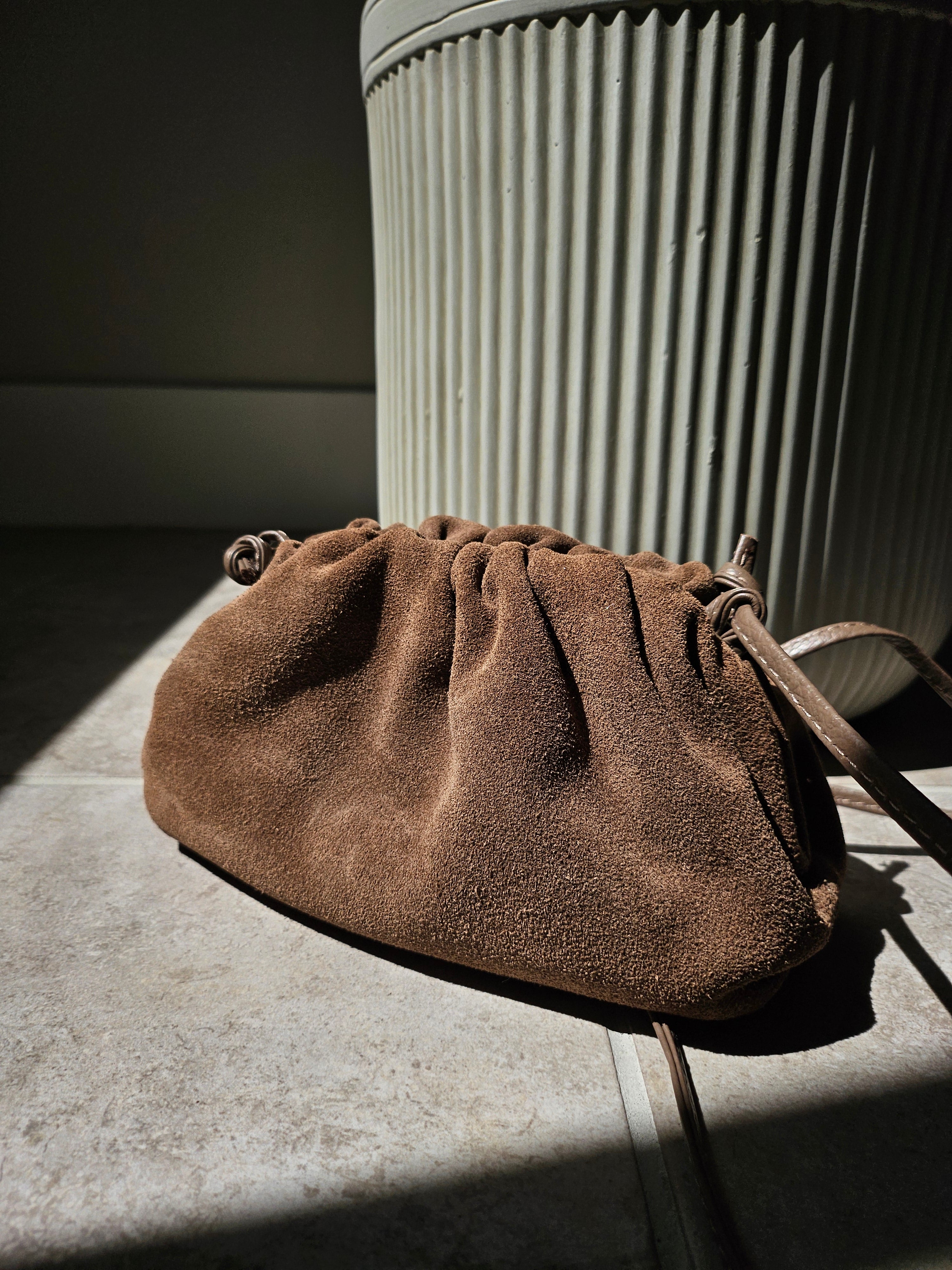 Carro Positano suede Mini Clutch 85487