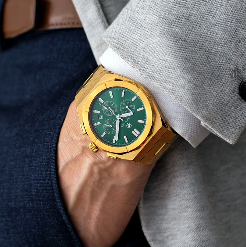 Paul Rich Men luxury metal watch MOTORSPORT STEEL collection