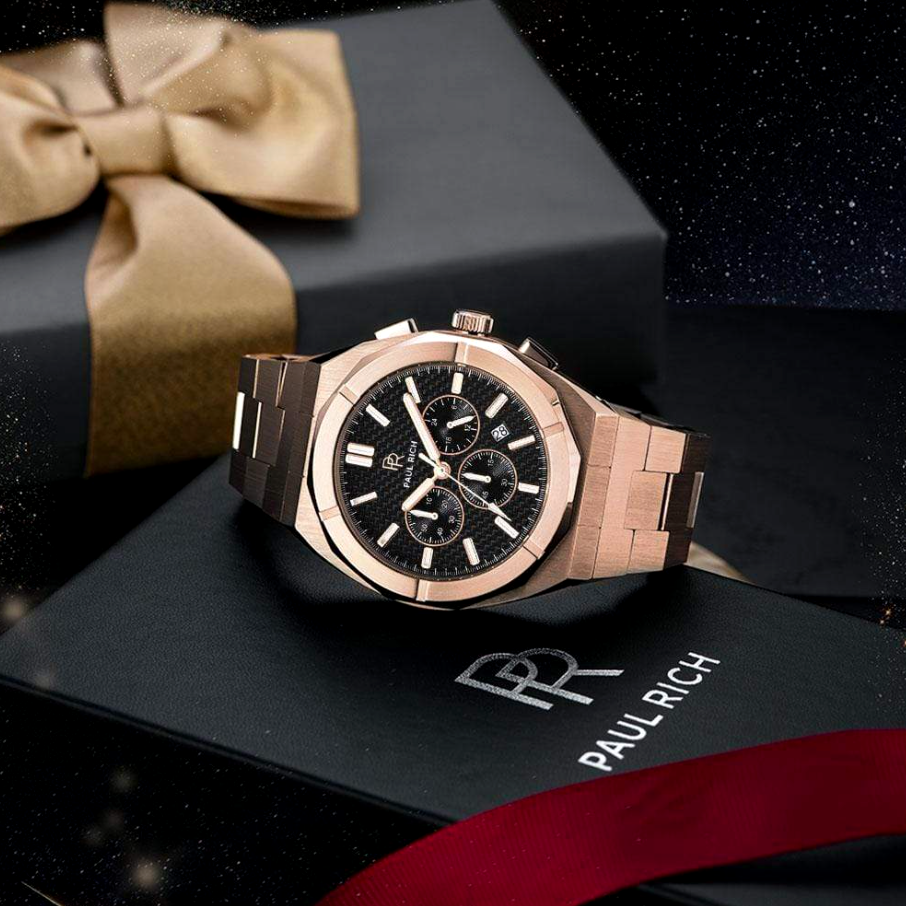 Paul Rich Men luxury metal watch MOTORSPORT STEEL collection