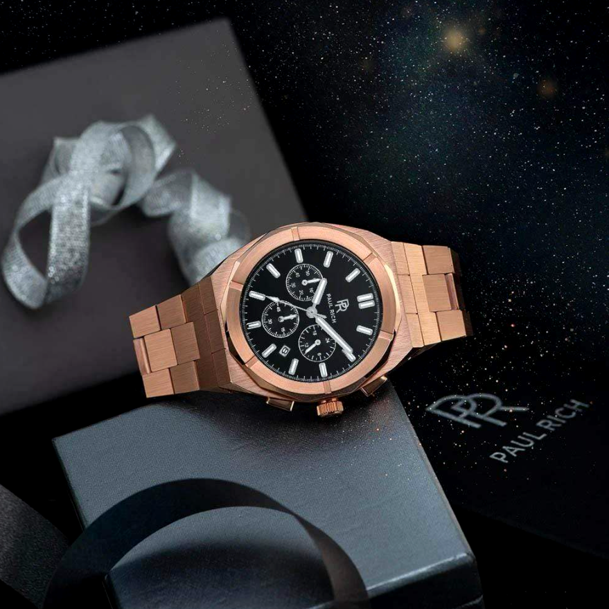 Paul Rich Men luxury metal watch MOTORSPORT STEEL collection
