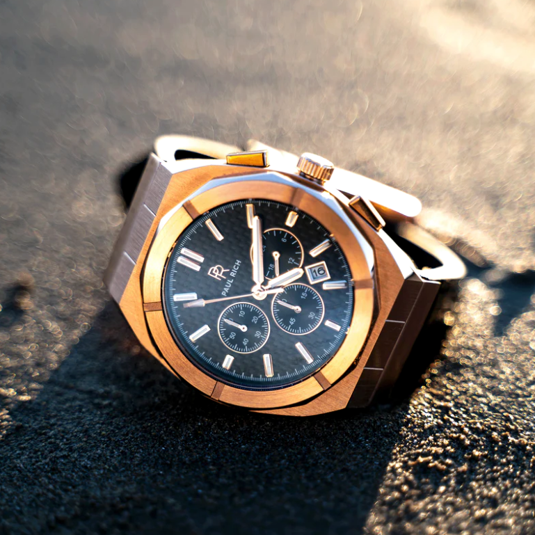 Paul Rich Men luxury metal watch MOTORSPORT STEEL collection