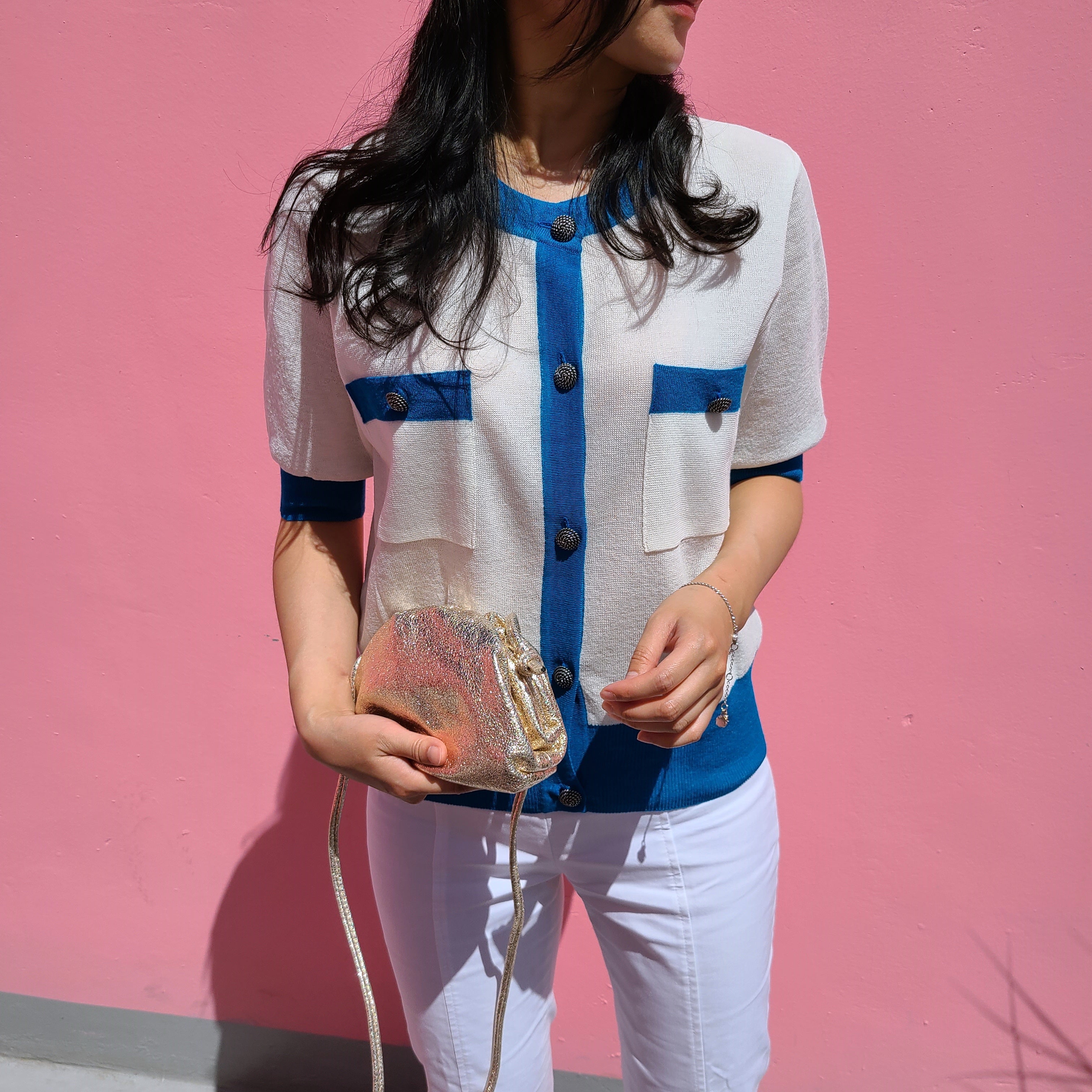 Carro Positano Leather Mini Clutch 85487