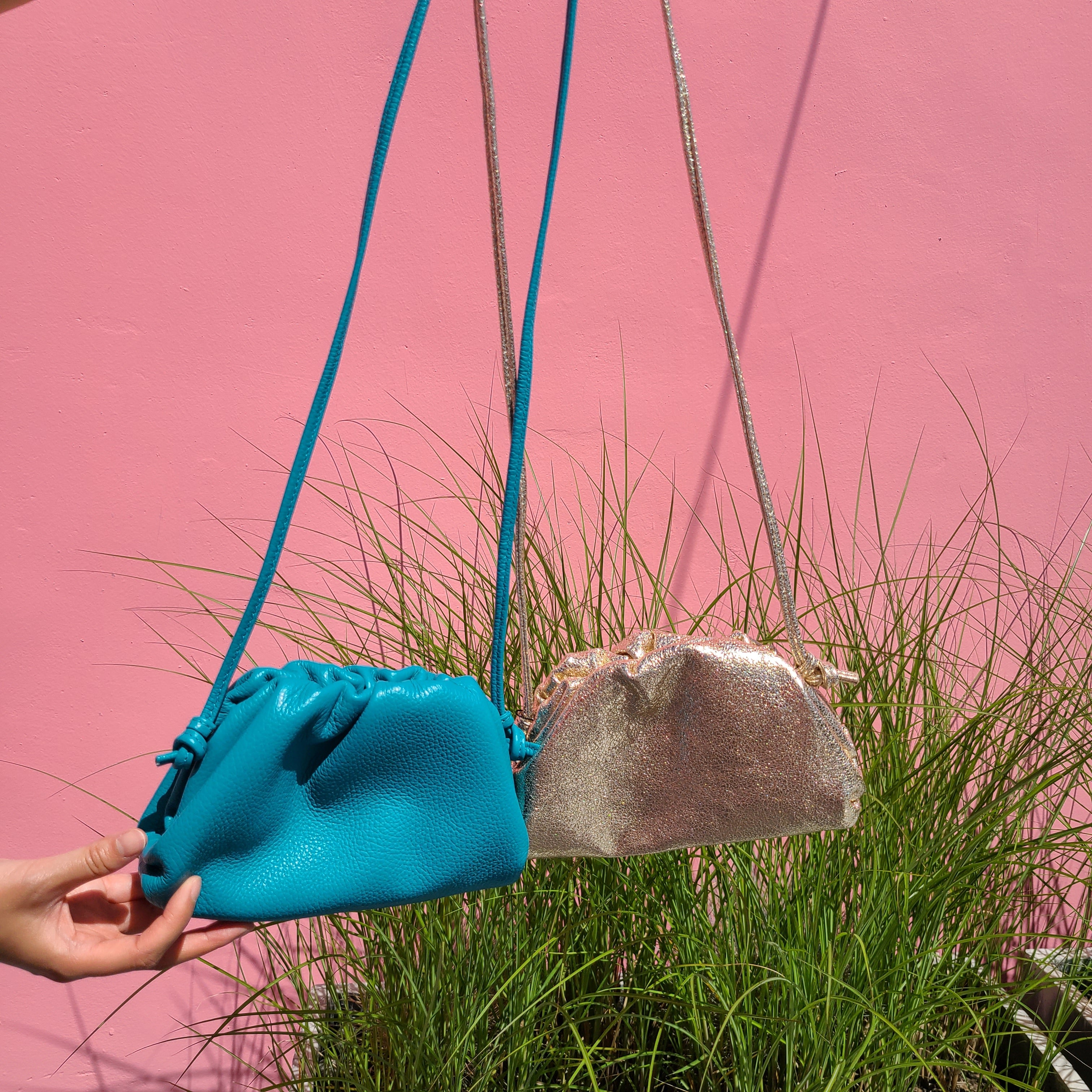 Carro Positano Leather Mini Clutch 85487