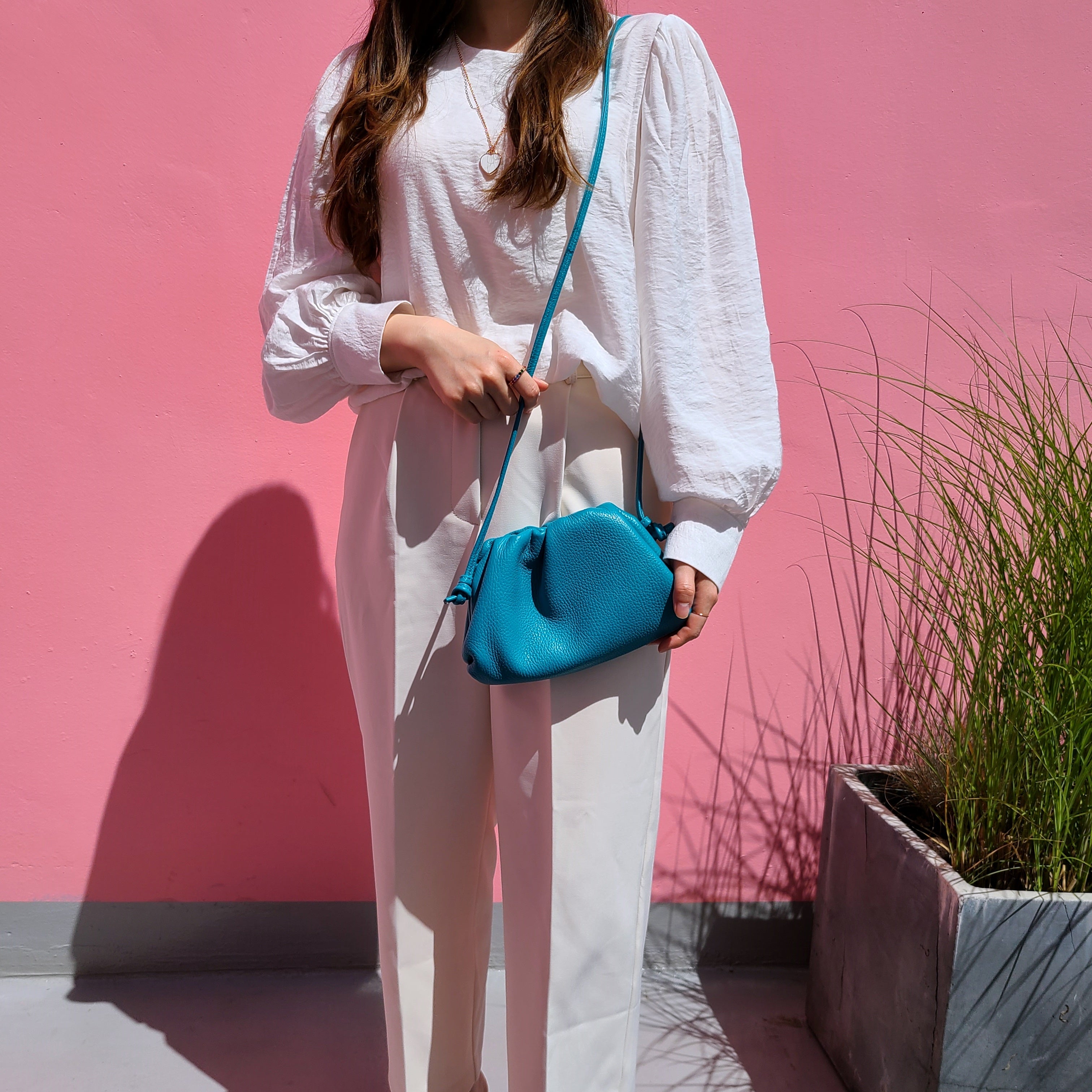 Carro Positano Leather Mini Clutch 85487