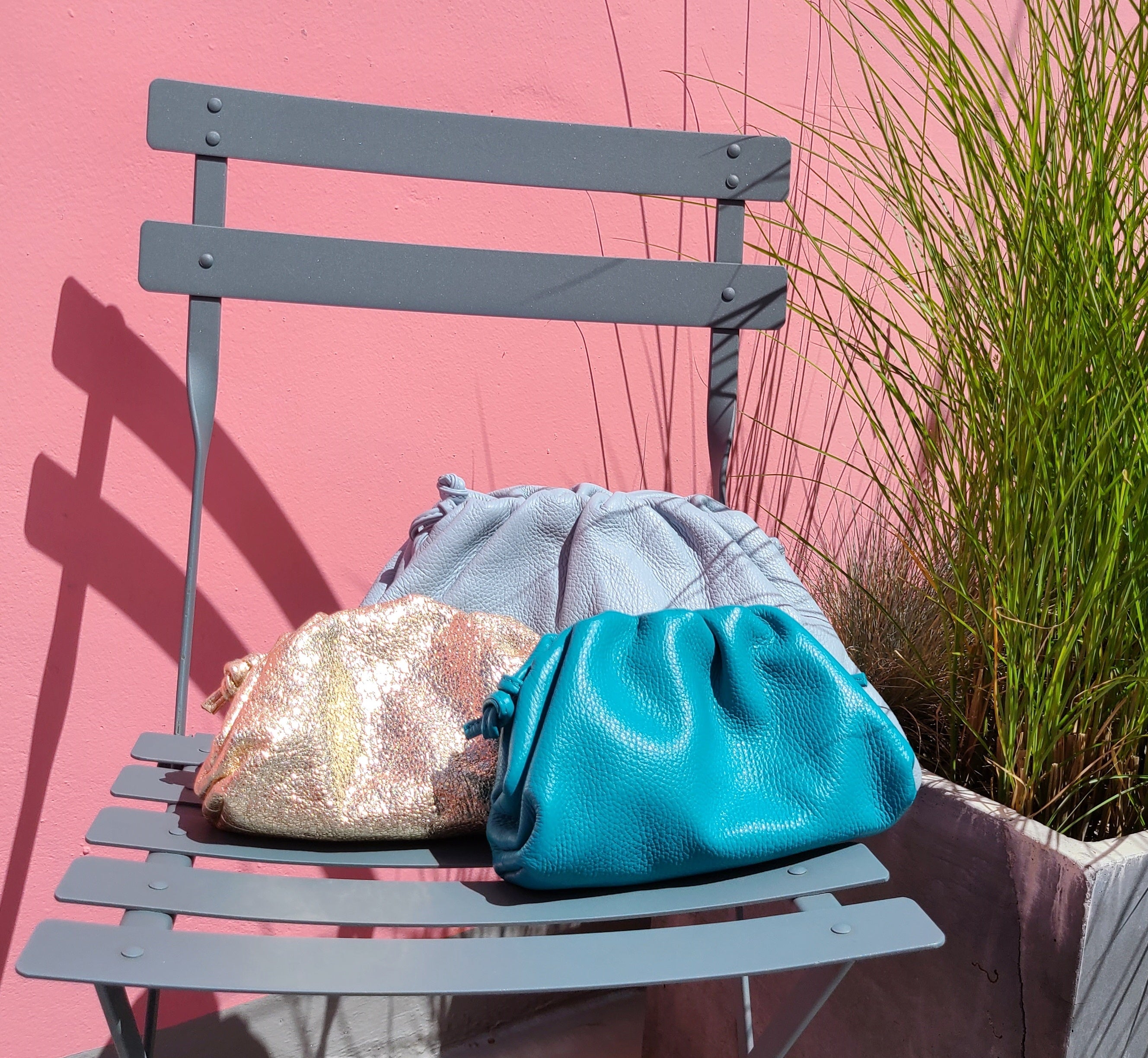 Carro Positano Leather Mini Clutch 85487