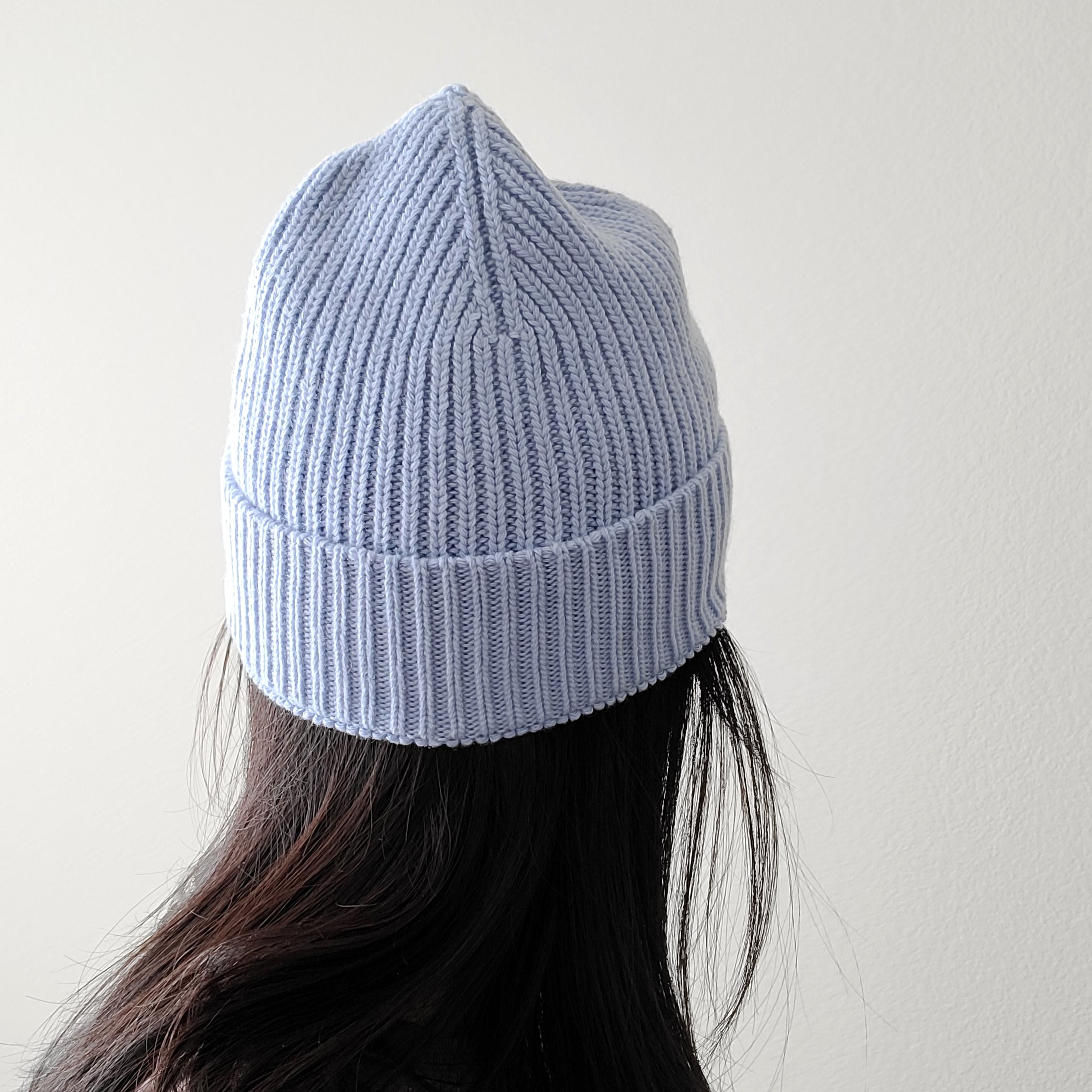 Beanie - hand knit super soft Merino wool hat