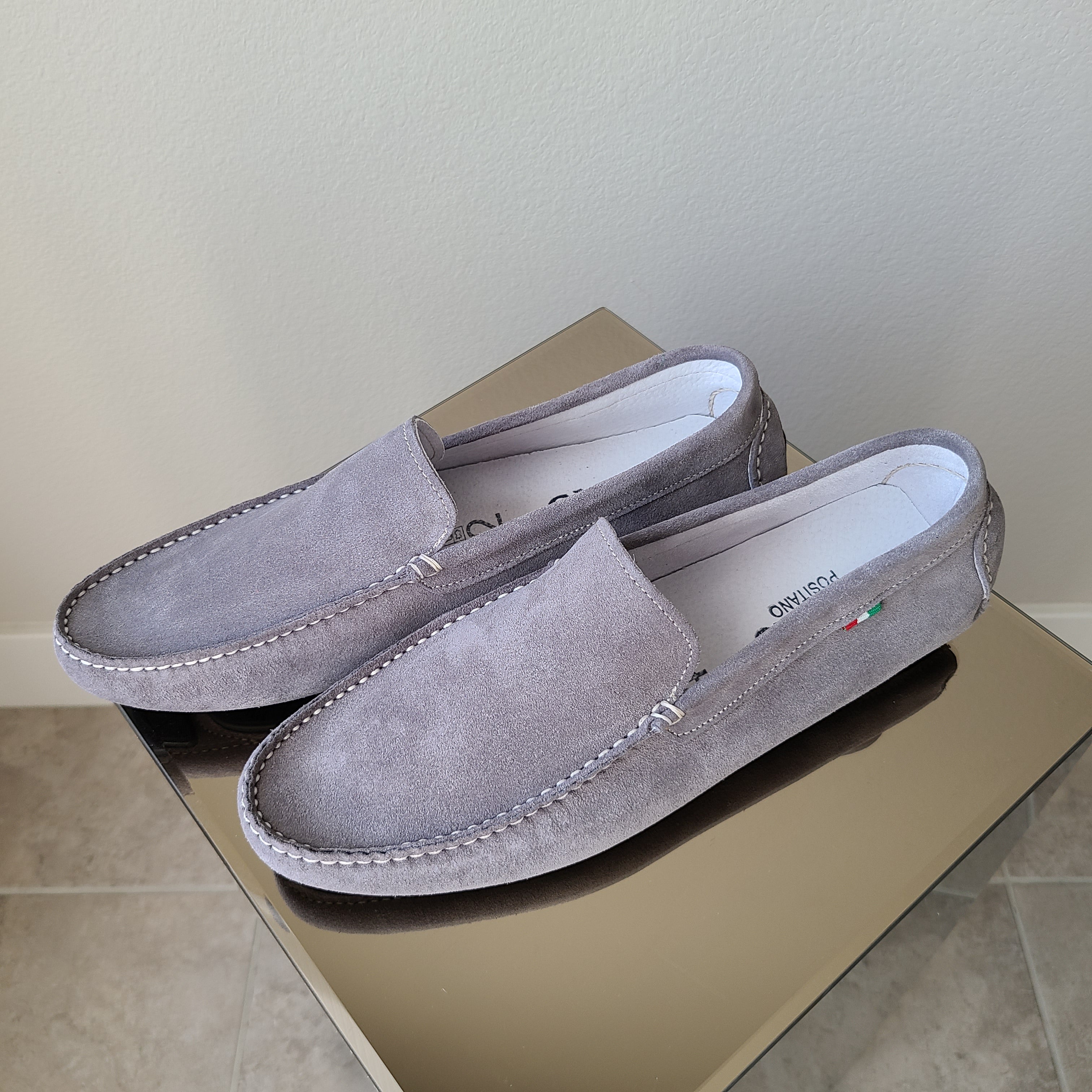 Carro Positano 200 Mens Premium Italian handmade suede loafers