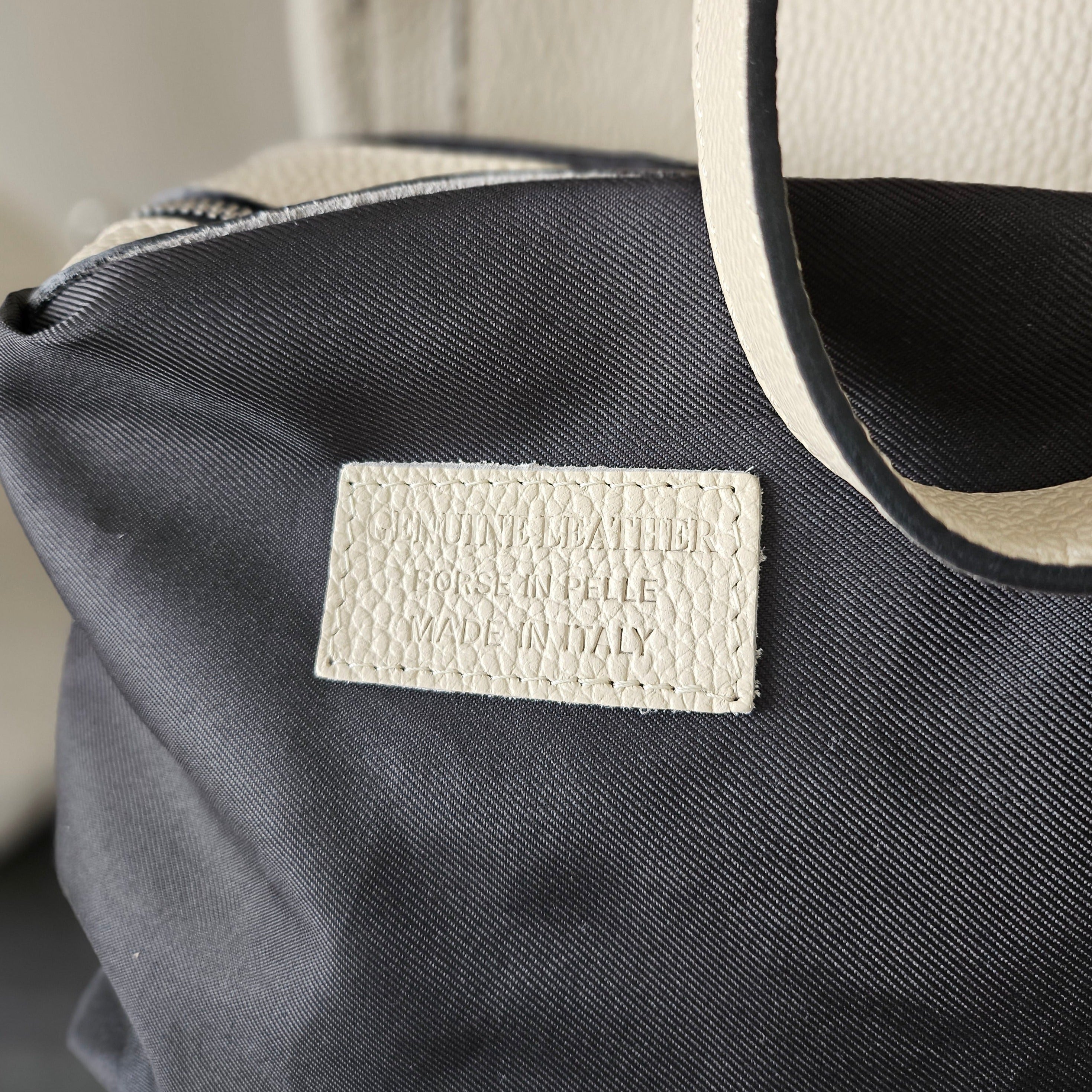 Carro Positano Italian Leather Bucket Bag | IMINGLOBAL Pinkbeige