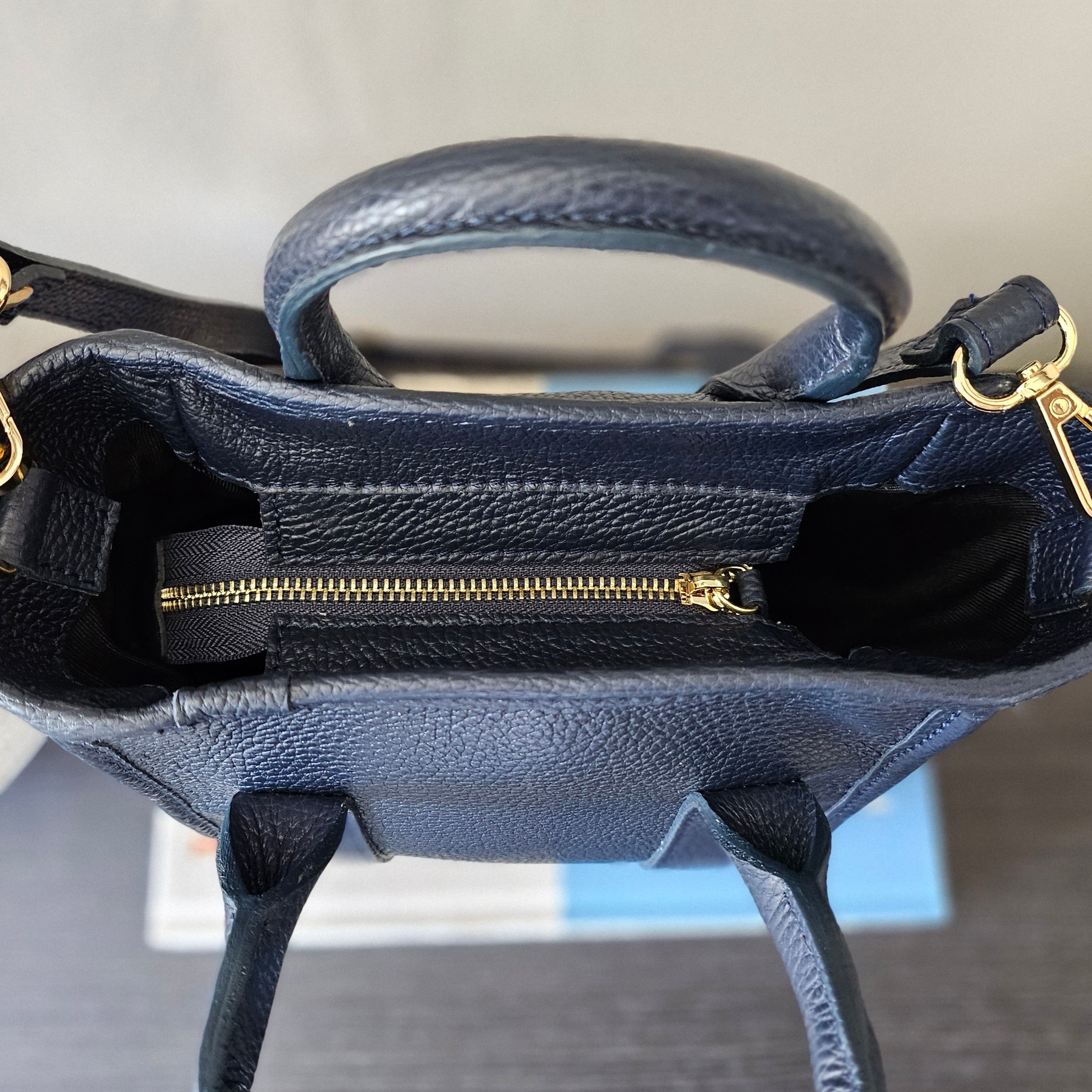 Iminglobal Italian leather Everyday tote crossbody bag