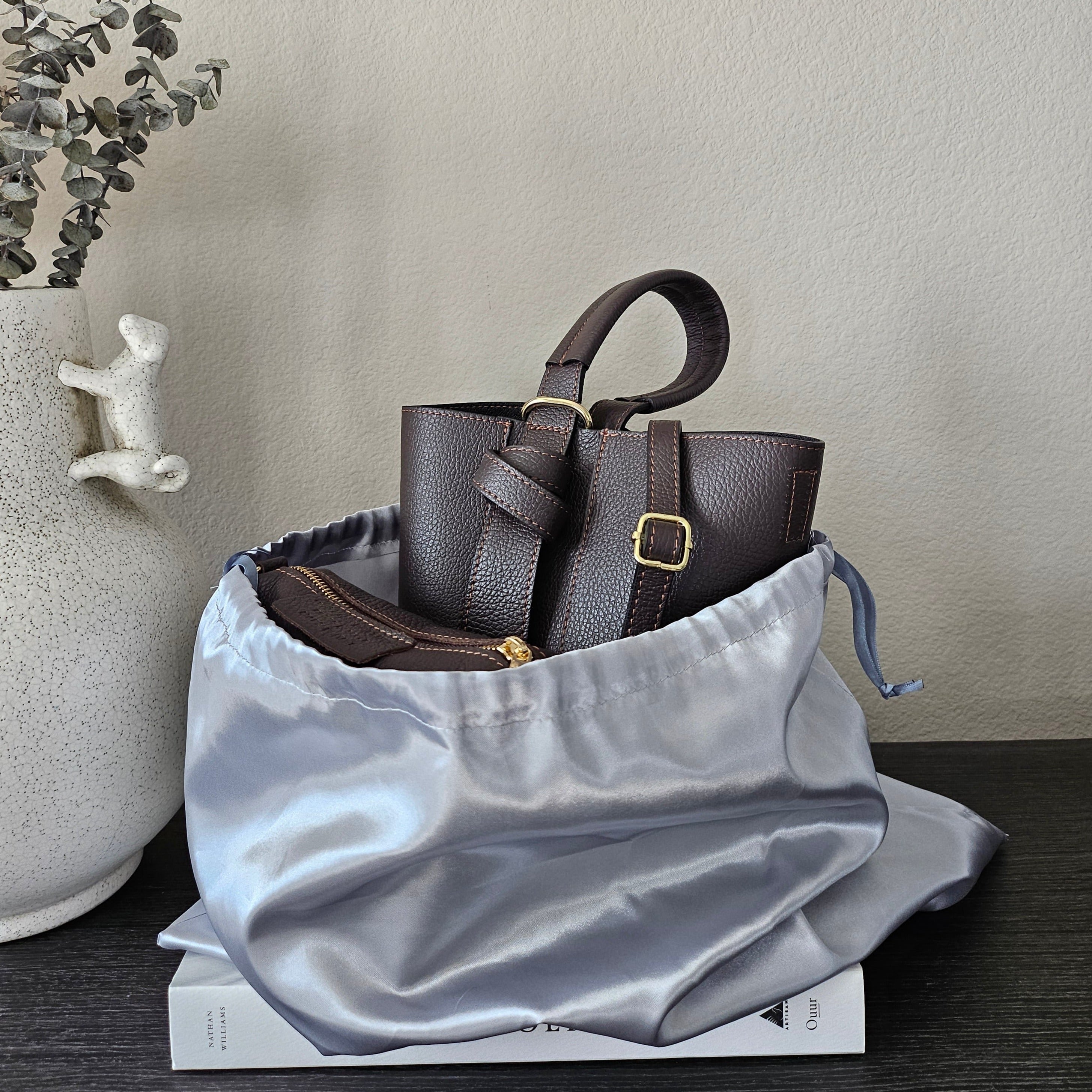 Iminglobal Italian leather Rocco Tote including pouch