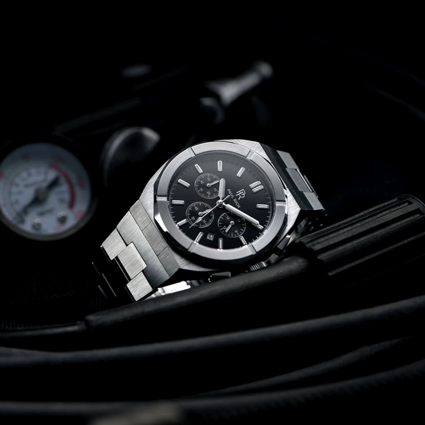 Paul Rich Men luxury metal watch MOTORSPORT STEEL collection