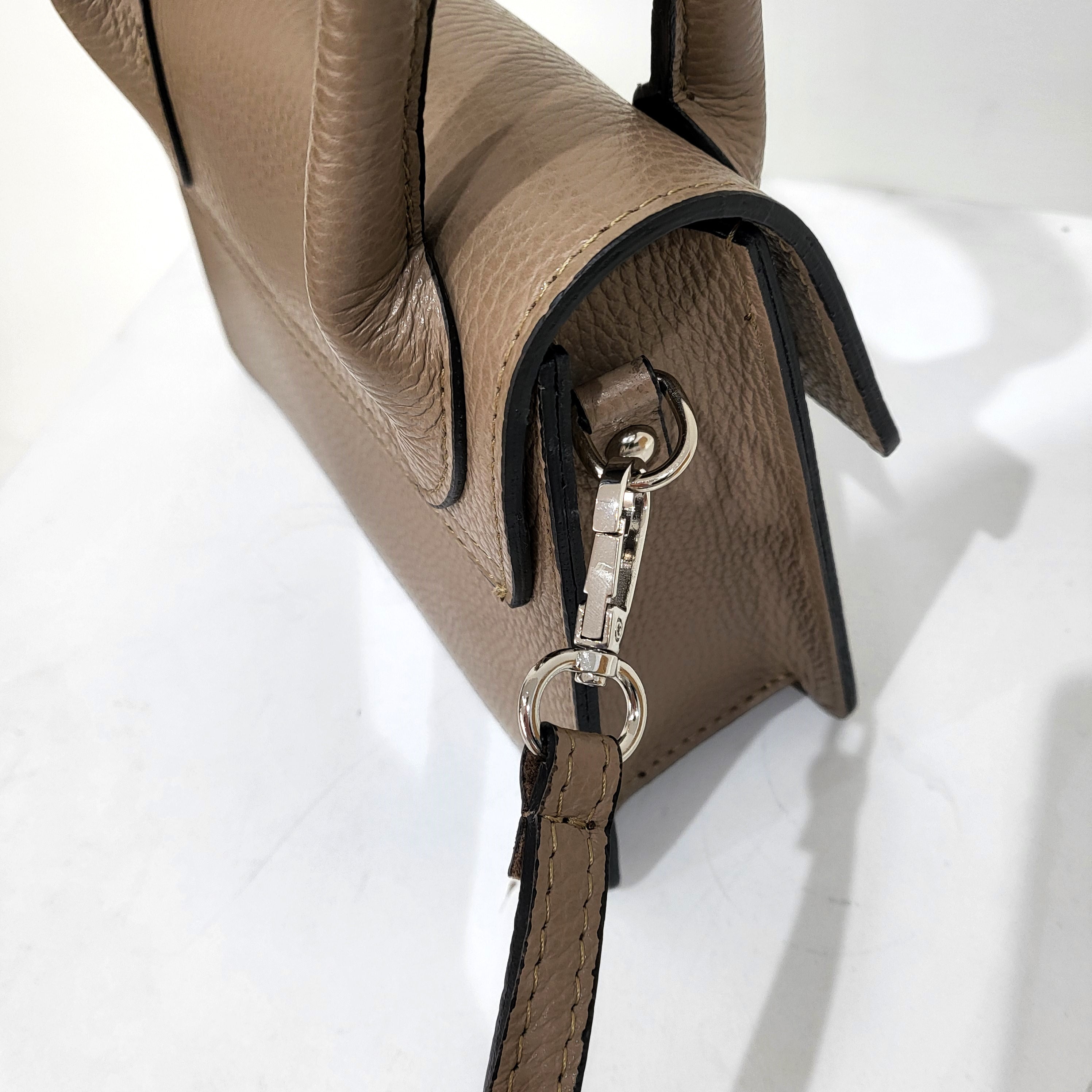 Iminglobal Italian leather Camilla top handle crossbody tote 579
