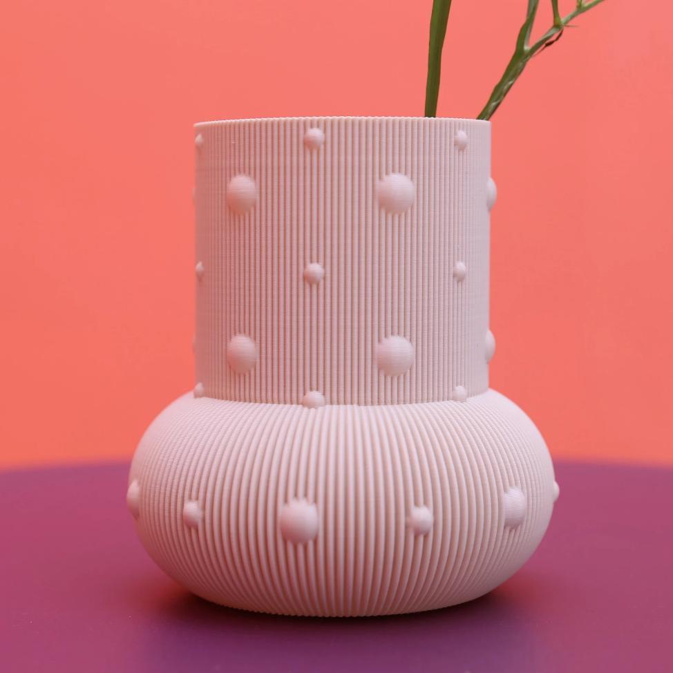 Poland 3D Printing UAU Project Unique Flower Vase
